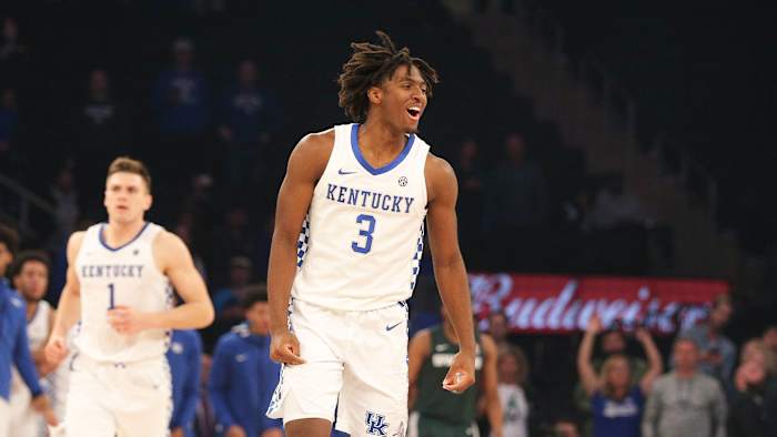 Kentucky basketball Tyrese Maxey Champions Classic